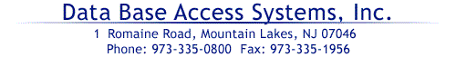 Data Base Access Systems, Inc.